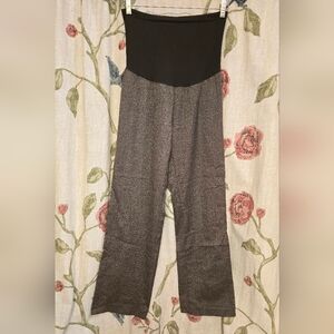 Motherhood Maternity Slacks / Trouser Pants, straight leg. Size XL, brown